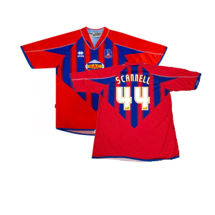 Crystal Palace 2007-08 Home Shirt (S) (Good) (Scannell 44)