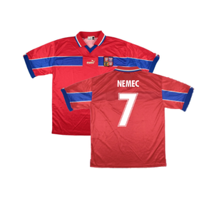 Czech Republic 1998-00 Home Shirt (XL) (Good) (Nemec 7)_0