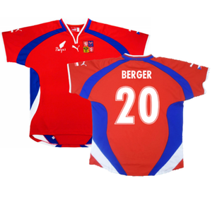 Czech Republic 2000-02 Home Shirt (XL) (Mint) (Berger 20)_0