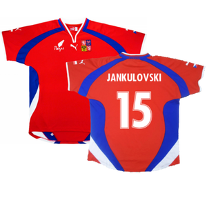 Czech Republic 2000-02 Home Shirt (L) (Very Good) (Jankulovski 15)_0