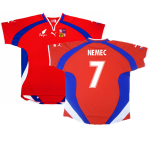 Czech Republic 2000-02 Home Shirt (Very Good) (Nemec 7)_0