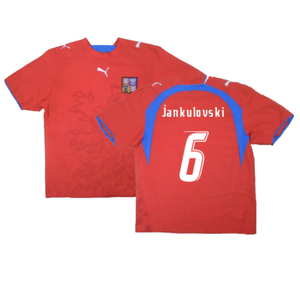 Czech Republic 2006-07 Home Shirt (XL) (Excellent) (Jankulovski 6)_0