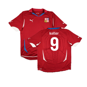 Czech Republic 2010-11 Home Shirt (XL) (BNWT) (Koller 9)_0