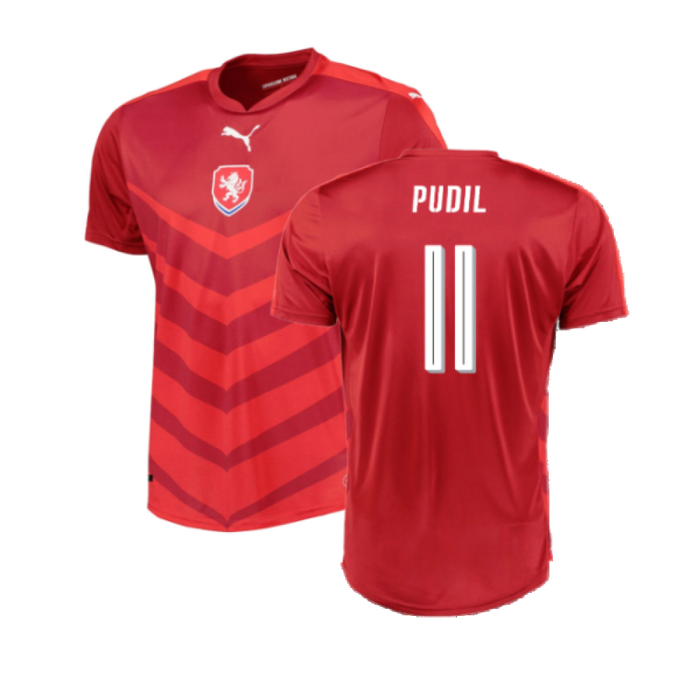 Czech Republic 2016-17 Home Shirt (XL) (Good) (Pudil 11)