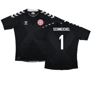 Denmark 2018-19 Goalkeeper Away Shirt (XS) (Very Good) (Schmeichel 1)_0