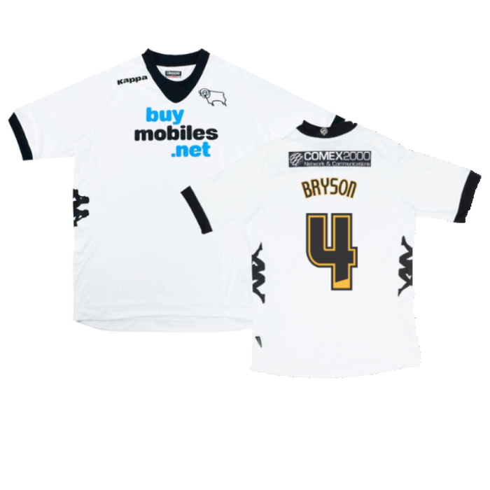 Derby 2012-13 Home Shirt (S) (Fair) (Bryson 4)