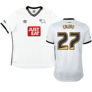 Derby County 2015-16 Home Shirt (M) (Very Good) (Calero 27)_0