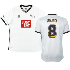 Derby County 2015-16 Home Shirt (M) (Very Good) (Hendrick 8)_0