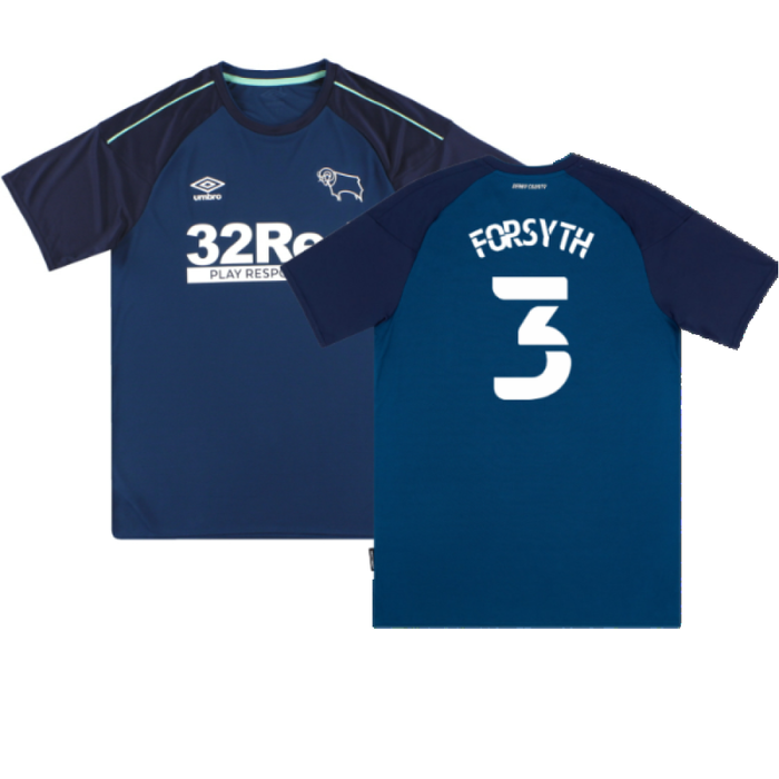 Derby County 2020-21 Away Shirt (M) (Excellent) (Forsyth 3)