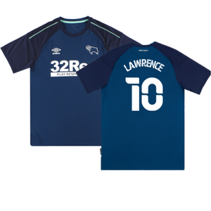 Derby County 2020-21 Away Shirt (S) (Mint) (Lawrence 10)_0