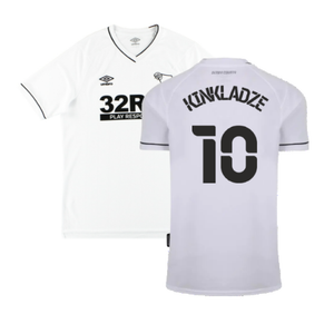 Derby County 2020-21 Home Shirt (L) (Excellent) (Kinkladze 10)_0