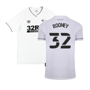 Derby County 2020-21 Home Shirt (L) (Excellent) (Rooney 32)_0