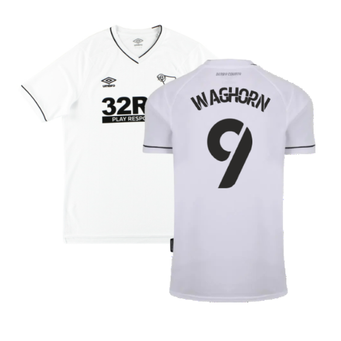 Derby County 2020-21 Home Shirt (L) (Excellent) (Waghorn 9)