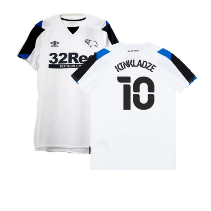 Derby County 2021-22 Home Shirt (M) (Excellent) (Kinkladze 10)