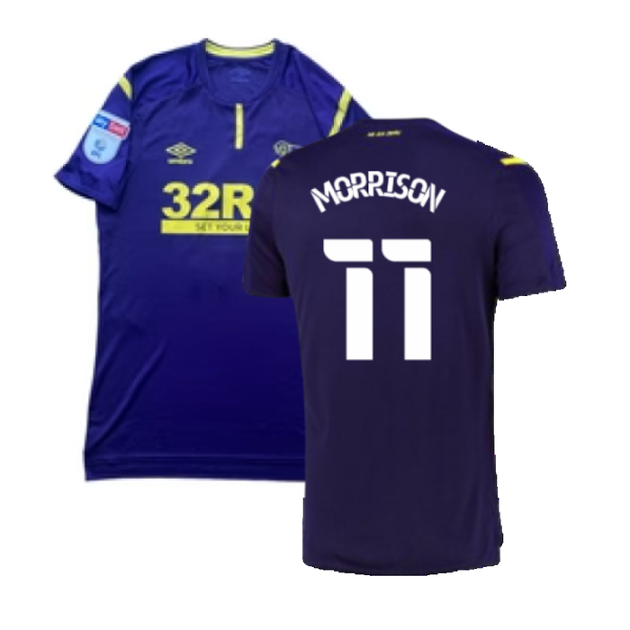 Derby County 2021-22 Third Shirt (L) (Mint) (Morrison 11)