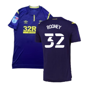 Derby County 2021-22 Third Shirt (M) (Mint) (Rooney 32)_0