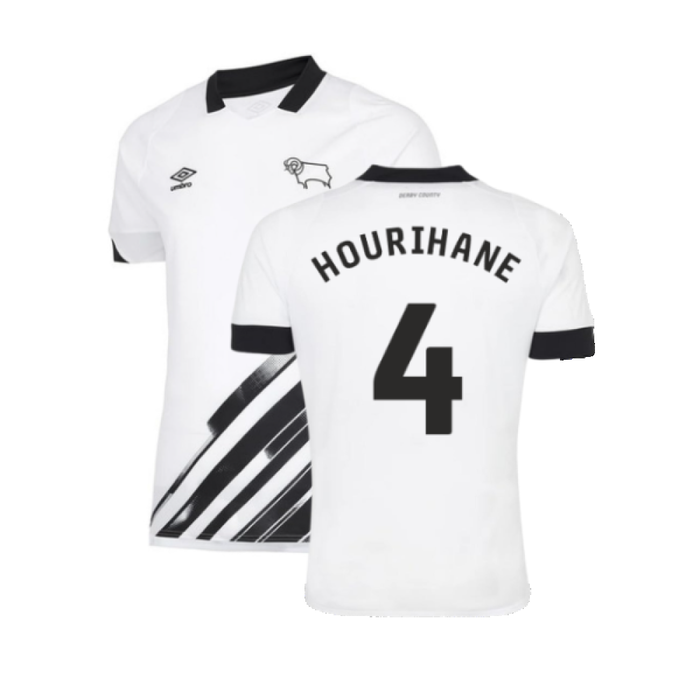 Derby County 2022-23 Home Shirt (Sponsorless) (XXL) (Hourihane 4) (Excellent)