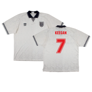 England 1990-92 Home Shirt (L) (Very Good) (Keegan 7)_0