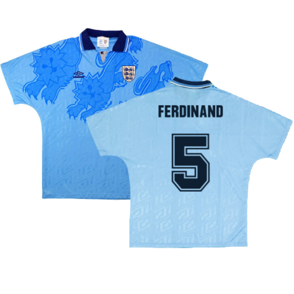 England 1992-93 Third Shirt (Excellent) (Ferdinand 5)_0