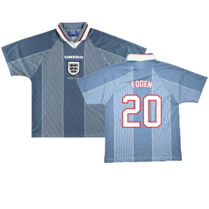 England 1995-97 Away (XL) (Mint) (Foden 20)_0