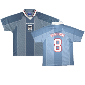 England 1995-97 Away (XL) (Excellent) (GASCOIGNE 8)_0