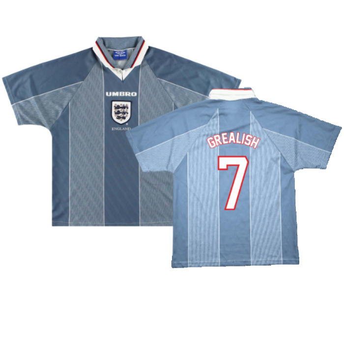 England 1995-97 Away (XL) (Excellent) (Grealish 7)