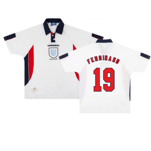 England 1997-99 Away Shirt (L) (Very Good) (FERDINAND 19)_0