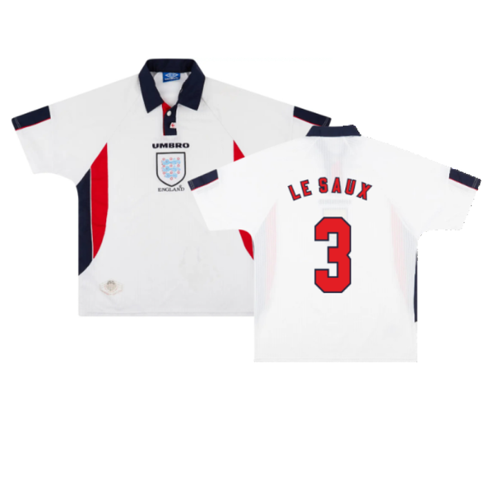 England 1997-99 Away Shirt (L) (Very Good) (LE SAUX 3)