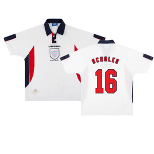 England 1997-99 Away Shirt (L) (Very Good) (SCHOLES 16)_0