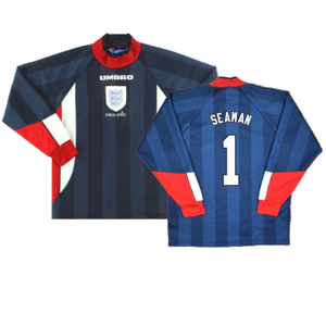 England 1997-98 Away Goalkeeper Shirt (M) (Excellent) (Seaman 1)_0