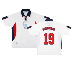 England 1997-99 Home (M) (Very Good) (FERDINAND 19)_0