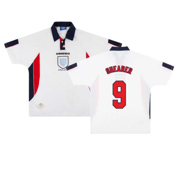 England 1997-99 Home (M) (Very Good) (SHEARER 9)