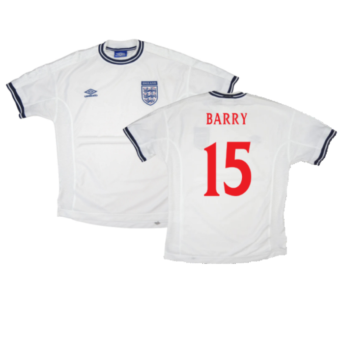 England 1999-01 Home Shirt (Very Good) (Barry 15)