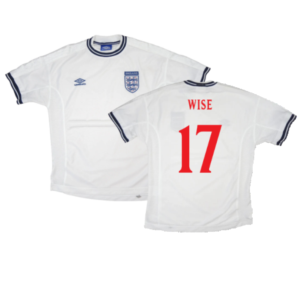 England 1999-01 Home Shirt (XL) (Very Good) (Wise 17)_0