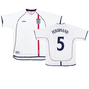 England 2001-03 Home (XL) (Excellent) (FERDINAND 5)_0