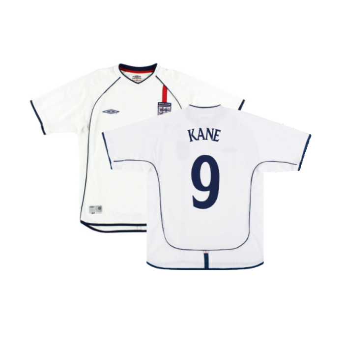 England 2001-03 Home Shirt (XL) (Fair) (KANE 9)