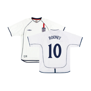 England 2001-03 Home Shirt (Fair) (ROONEY 10)_0