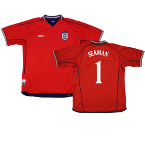 England 2002-04 Away Shirt (2XL) (Very Good) (SEAMAN 1)_0