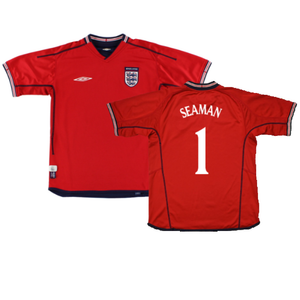 England 2002-04 Away Shirt (S) (Good) (SEAMAN 1)_0