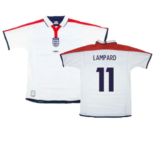 England 2003-05 Home Shirt (Good) (Lampard 11)_0