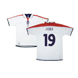 England 2003-05 Home Shirt (L) (Excellent) (J Cole 19)_0