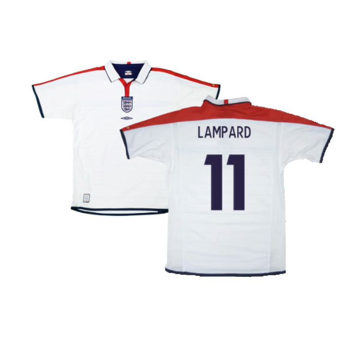 England 2004-05 Home Shirt (Good) (Lampard 11)