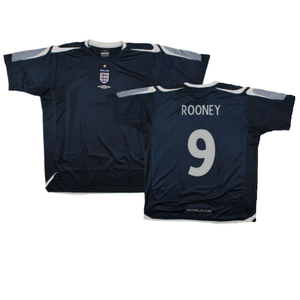 England 2004-05 Umbro Training Shirt (XL) (Excellent) (Rooney 9)_0