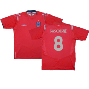 England 2004-06 Away Shirt (Excellent) (Gascoigne 8)_0