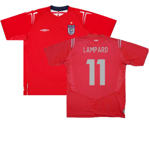 England 2004-06 Away Shirt (XL Boys) (Very Good) (Lampard 11)_0