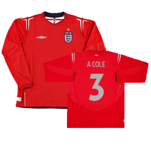 England 2004-2006 Long Sleeve Away Shirt (L) (Excellent) (A Cole 3)_0