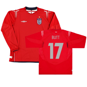 England 2004-2006 Long Sleeve Away Shirt (L) (Excellent) (Butt 17)_0