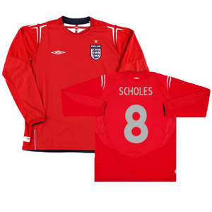 England 2004-2006 Away Shirt (S) (Excellent) (Scholes 8)_0