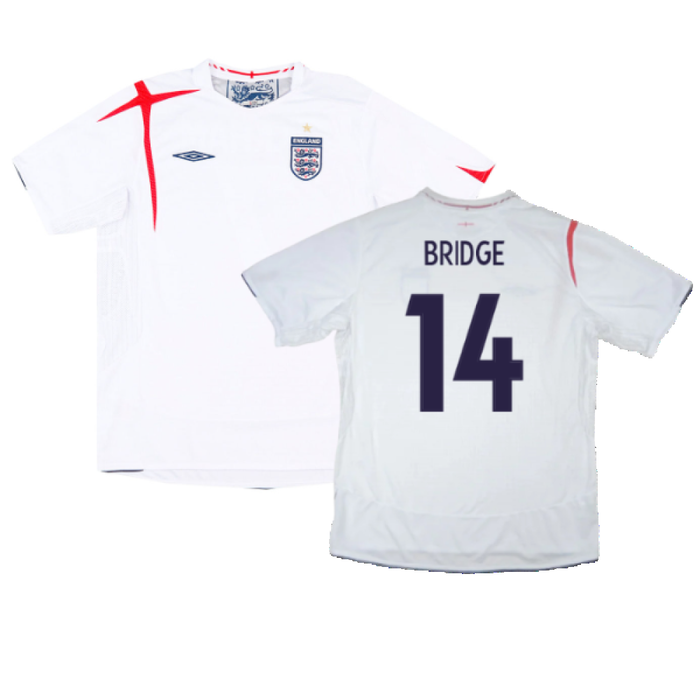 England 2005-07 Home Shirt (XXL) (Excellent) (BRIDGE 14)