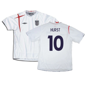 England 2005-2007 Home Shirt (L) (Very Good) (HURST 10)_0